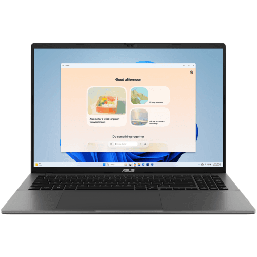 Laptop Consumer ASUS Vivobook S16, cu procesor AMD Ryzen 7 260, 16'' IPS, 16 GB DDR5, 1 TB SSD, AMD Radeon 780M, Fr OS