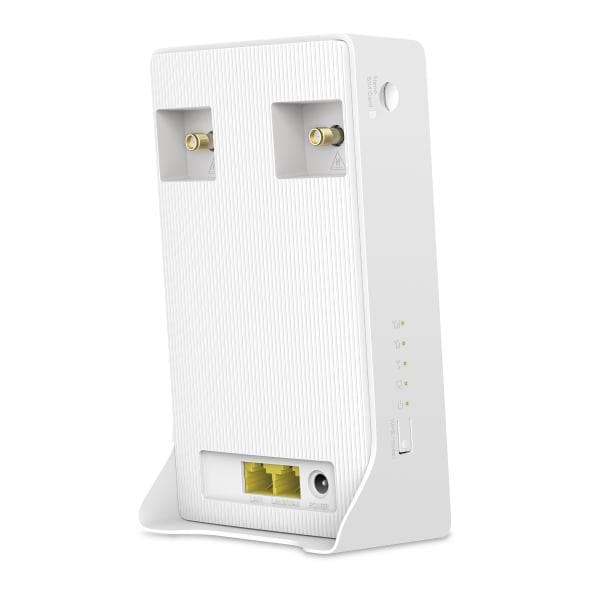 MERCUSYS AC1200 Wireless Dual Band 4G LTE Router MB130-4G, sTANDARDE WIRELESS: IEEE 802.11ac/a/b/g/n, Dual-Band, Viteza wireless: 867 Mbps at 5 GHz, 300 Mbps at 2.4 GHz, Dimensiuni: 95×61.05×165.97 mm, interfata: 1 × 10/100Mbps LAN/WAN Port, 1× 10/100Mbps LAN Port, 2× 4G/3G External Antenna Ports