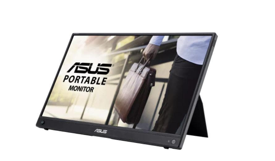 Monitor Asus 15.6" MB16AWP, Diagonal (inch): 15.6, Diagonal (cm): 39.6, Aspect ratio: 16:9, Panel: IPS, Resolution: 1920x1080, Refresh Rate: 60Hz, Response time GtG: 5ms, Brightness (max): 250 cd/㎡, Contrast (static) : 1000:1, Contrast (dynamic): 100M:1, Viewing angle: 178°/178°, Color Gamut Type