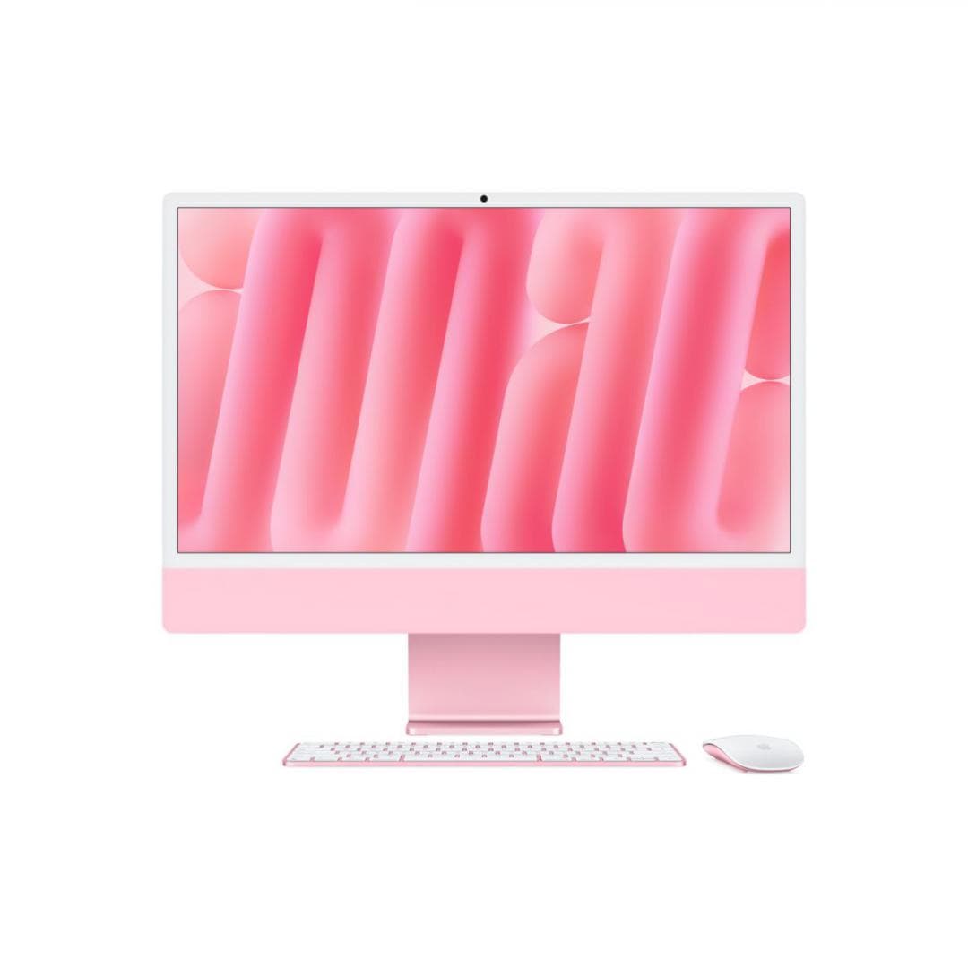 Apple iMAC 24" Retina 4.5k/ Apple M4 (CPU 10-core, GPU 10-core, Neural Engine16-core)/24GB/512GB - Pink - INT KB (2024)