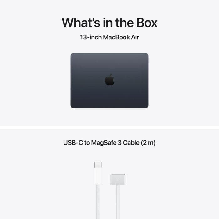 MacBook Air 13.6" Retina/Apple M5 (CPU 10-core, GPU 10-core, NeuralEngine16-core)/16GB/1TB - Midnight - INT KB (No Adapter) - 2026