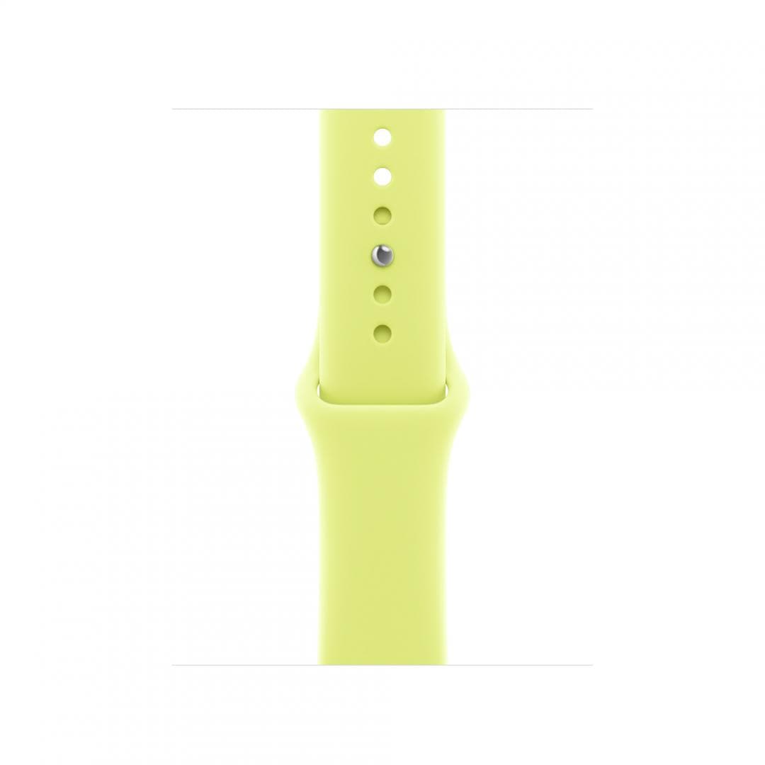Apple Watch 42mm Neon Yellow Sport Band - S/M