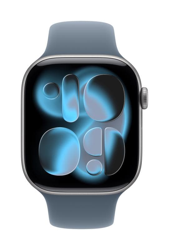 Apple Watch 46mm Anchor Blue Sport Band - S/M