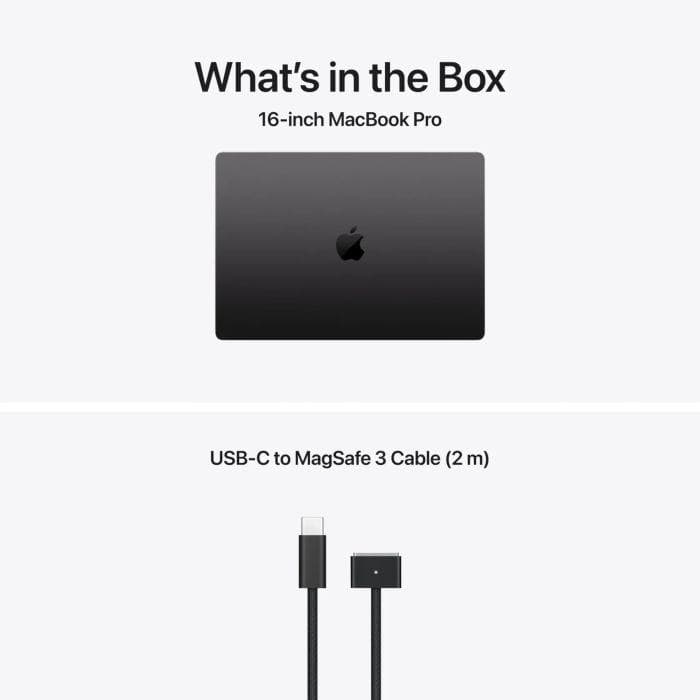 MacBook Pro 16.2"/Apple M5 Max (CPU 18-core, GPU 32-core, Neural Engine 16-core)/36GB/2TB - Space Black - INT KB (No Adapter) - 2026