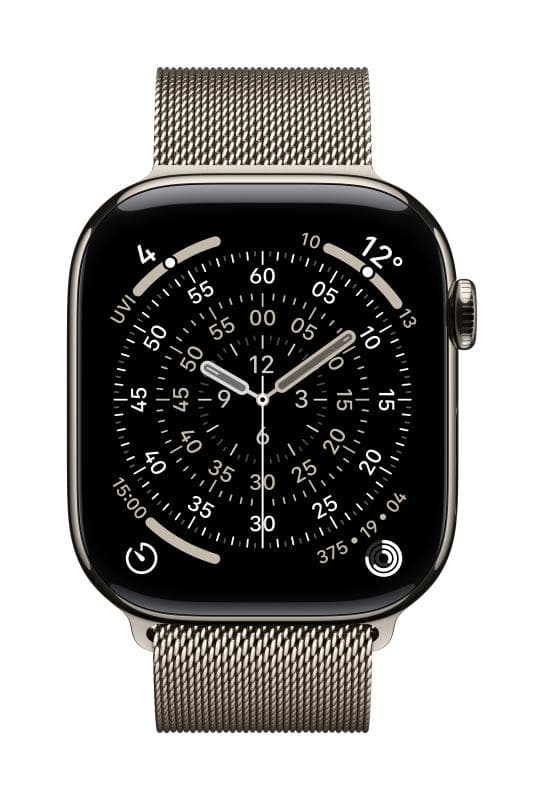Apple Watch 46mm Natural Milanese Loop - M/L