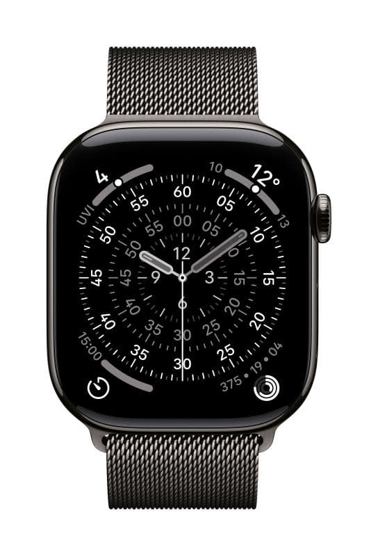 Apple Watch 46mm Slate Milanese Loop - S/M