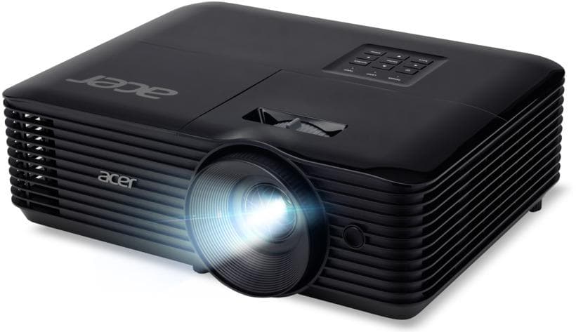 Proiector ACER X1328WI, DLP 3D ready, 5000 lumeni, WXGA 1280* 800, up to WUXGA 1920x1200, 16:10/ 16:9/ 4:3, 20.000:1, dimensiune maxima imagine 300", distanta maxima de proiectie 12 m, boxa 3W, lampa 6000 ore/ 15.000 ore ExtremeEco, d-sub, HDMI, PC audio in/ out, composite video/ RCA, USB Type A for