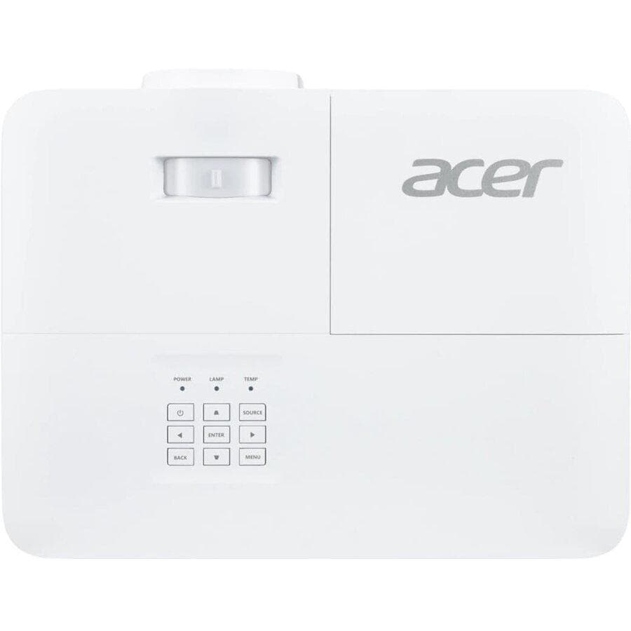 Videoproiector Acer H6542, FHD 1920*1080, up to WUXGA 1920*1200, 4.000 lumeni, 16:9/ 4:3, 13.000:1, diagonal maxima 300", distanta maxima de proiectie 10 m, boxa 3W, lampa 5.000/ 20.000 ore, 29- 33 dB, 2.4 kg, 2 *HDMI, PC audio out, DC Out (5V/1.5A, USB Type A), RS232, cablu HDMI inclus, telecomanda
