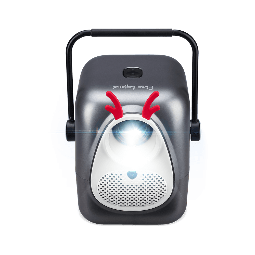 Videoproiector portabil Fire Legend QF23s, FHD 1920* 1080, Auto Focus, Bluetooth Speaker, LED 6.500 lumeni/ 250 ANSI lumeni, 16:9/ 4:3, 1.000:1, 30.000 ore, HDMI, USB (Type A 2.0), DC Out (5V/1A, USB Type A 2.0), PC audio, boxe 2* 3W, Bluetooth Wireless Audio, 1.23 kg, telecomanda inclusa, Smart