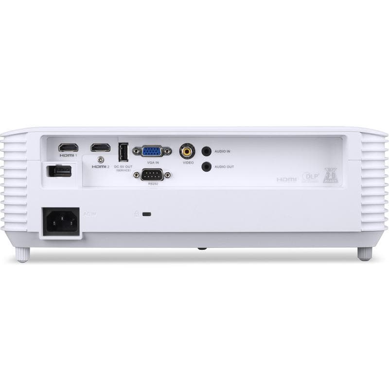 Videoproiector Acer P1258i, XGA 1024* 768, 4:3/ 16:9, 20.000:1, zoom 1.3x, lampa 5.000 ore/ 15.000 ore ecomode, boxa 10W, 2* HDMI, D-Sub, Composite Video RCA, audio in/ out, 2* USB Type A, RS232, PIN security, capac lentila inclus, cablu HDMI 1.8m inclus, geanta transport inclusa, Wireless adapter