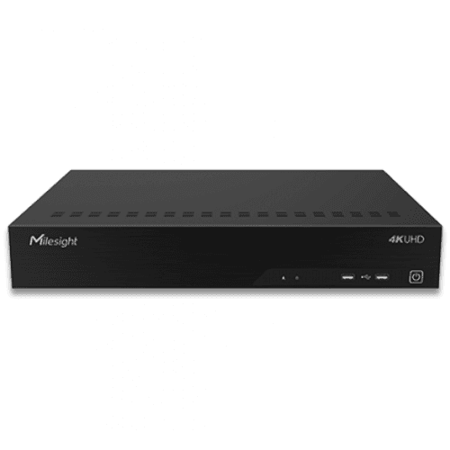 NVR Milesight 32 canale MS-N7032-G, Rezolutie inregistrare: 12MP, Rezolutie redare: 6*(30fps @8MP),8*(30fps @6MP), 9*(30fps @5MP), 12 *(30fps @4MP), 16*(30fps@3MP), 24*(30fps@1080P), 32*(30fps@720P),32 *(30fps@D1), Dual Stream; HDMI & VGA; Compresie video: H.265 +/H.265(HEVC)/H.264+/H.264;Stocare