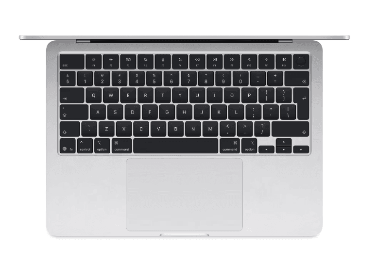 MacBook Air 13.6" Retina/Apple M4 (CPU 10-core, GPU 10-core, Neural Engine16-core)/16GB/512GB - Silver - INT KB (2025) 35W USB‑C