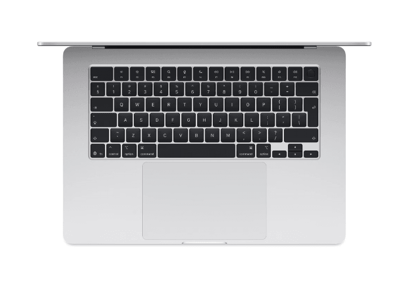 MacBook Air 15.3" Retina/Apple M4 (CPU 10-core, GPU 10-core, Neural Engine16-core)/16GB/512GB - Silver - INT KB (2025)