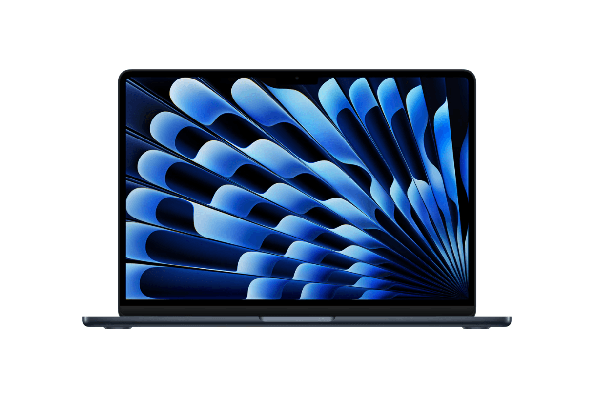 MacBook Air 15.3" Retina/Apple M4 (CPU 10-core, GPU 10-core, Neural Engine16-core)/16GB/256GB - Midnight - INT KB (2025)