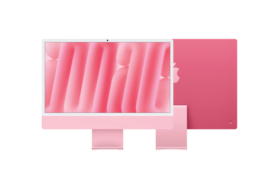 Apple iMAC 24" Retina 4.5k/ Apple M4 (CPU 10-core, GPU 10-core, Neural Engine16-core)/16GB/512GB - Pink - INT KB (2024)