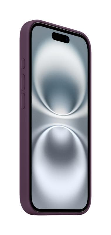 iPhone 16 Silicone Case with MagSafe - Plum