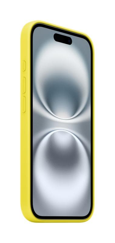 iPhone 16 Silicone Case with MagSafe - Star Fruit