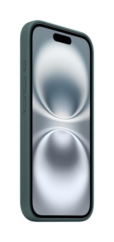 iPhone 16 Silicone Case with MagSafe - Lake Green