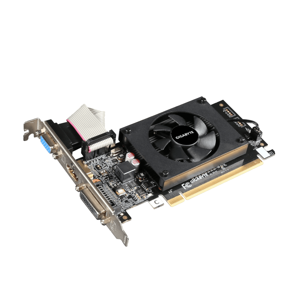 Placa video GIGABYTE GeForce® GT 710, 2GB DDR3, 64-bit