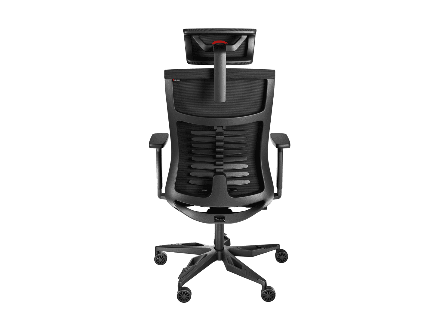 Scaun gaming Genesis ASTAT 700 G2, material textil, reglabil pe inaltime, greutate maxima suportata 120 kg, inaltime scaun reglabil 44.5- 51.5 cm, tesatura Mesh PureFlow™ Plus, tetiera si cotiere ajustabile 3D, negru