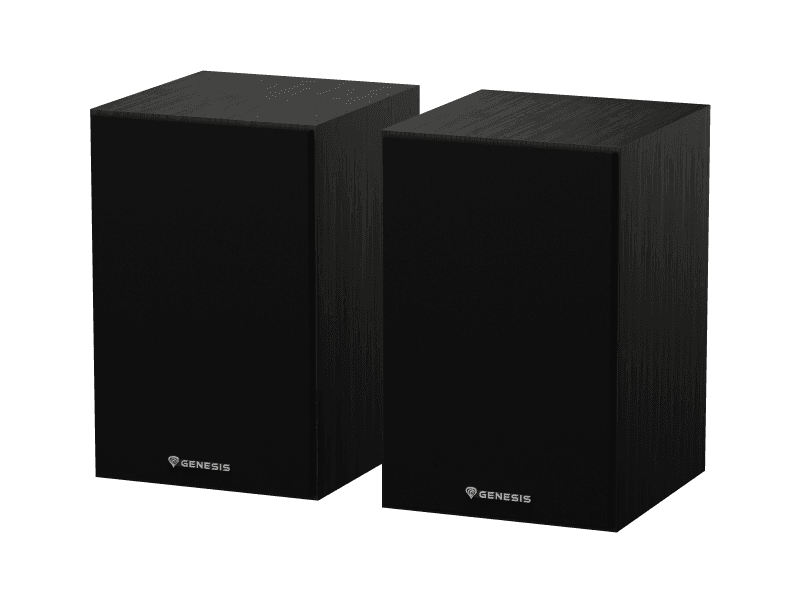 Boxe Genesis Arsen 302BT 2.0, putere RMS 10W x 2, frecventa raspusn 60 - 20000 Hz, material MDF, negru