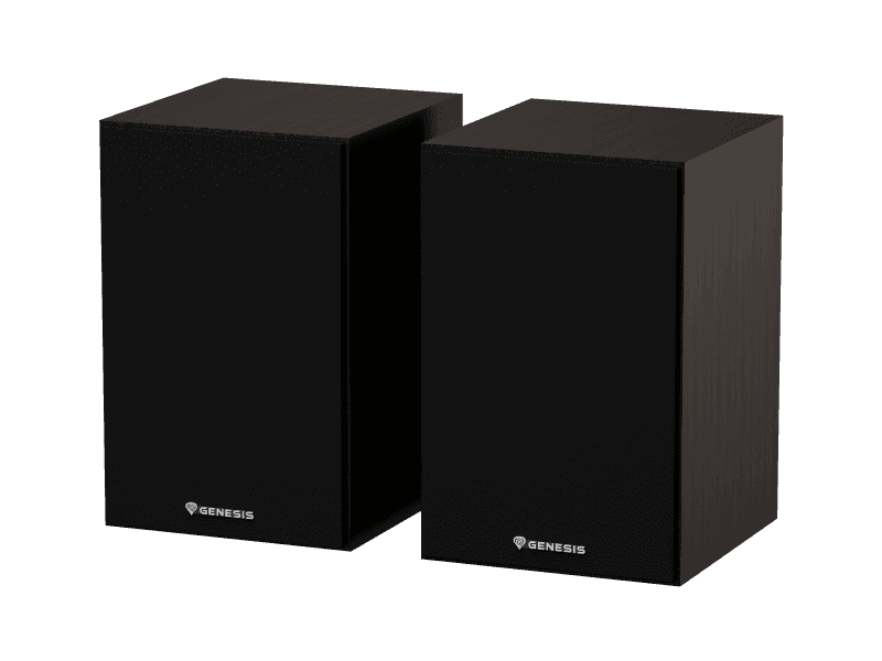 Boxe Genesis Arsen 302BT 2.0, putere RMS 10W x 2, frecventa raspusn 60 - 20000 Hz, material MDF, maro
