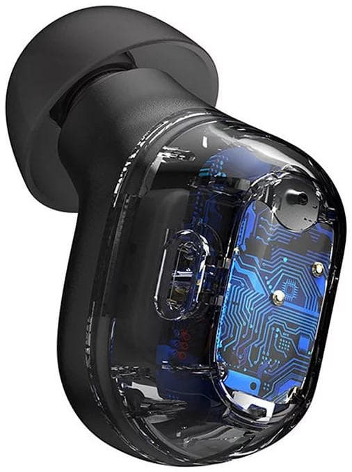 Casti Baseus Bowie WM01 TWS,  wireless, bluetooth 5.0, microfon pe casca, negru
