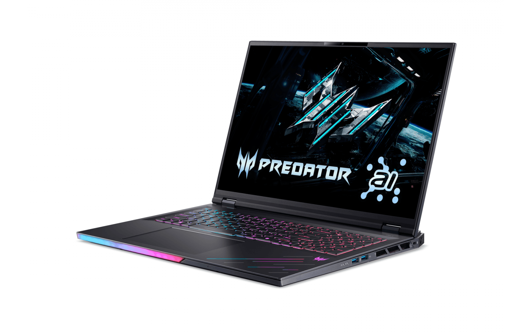 Laptop Gaming Acer Predator Helios 18 PH18-73, cu procesor Intel Core Ultra 9 275HX, 18'' IPS, 32 GB DDR5, 1 TB SSD, NVIDIA GeForce RTX 5080, 16GB GDDR7, Fr OS