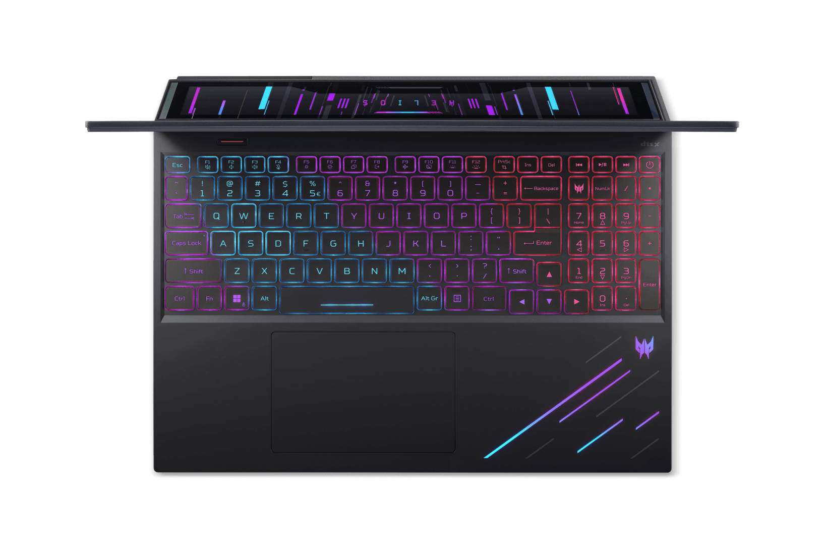 Laptop Gaming Acer Predator Helios 16, cu procesor Intel Core Ultra 9 275HX, 16'' OLED, 32 GB DDR5, 2 TB SSD, NVIDIA GeForce RTX 5090, 24 GB GDDR7, Fr OS