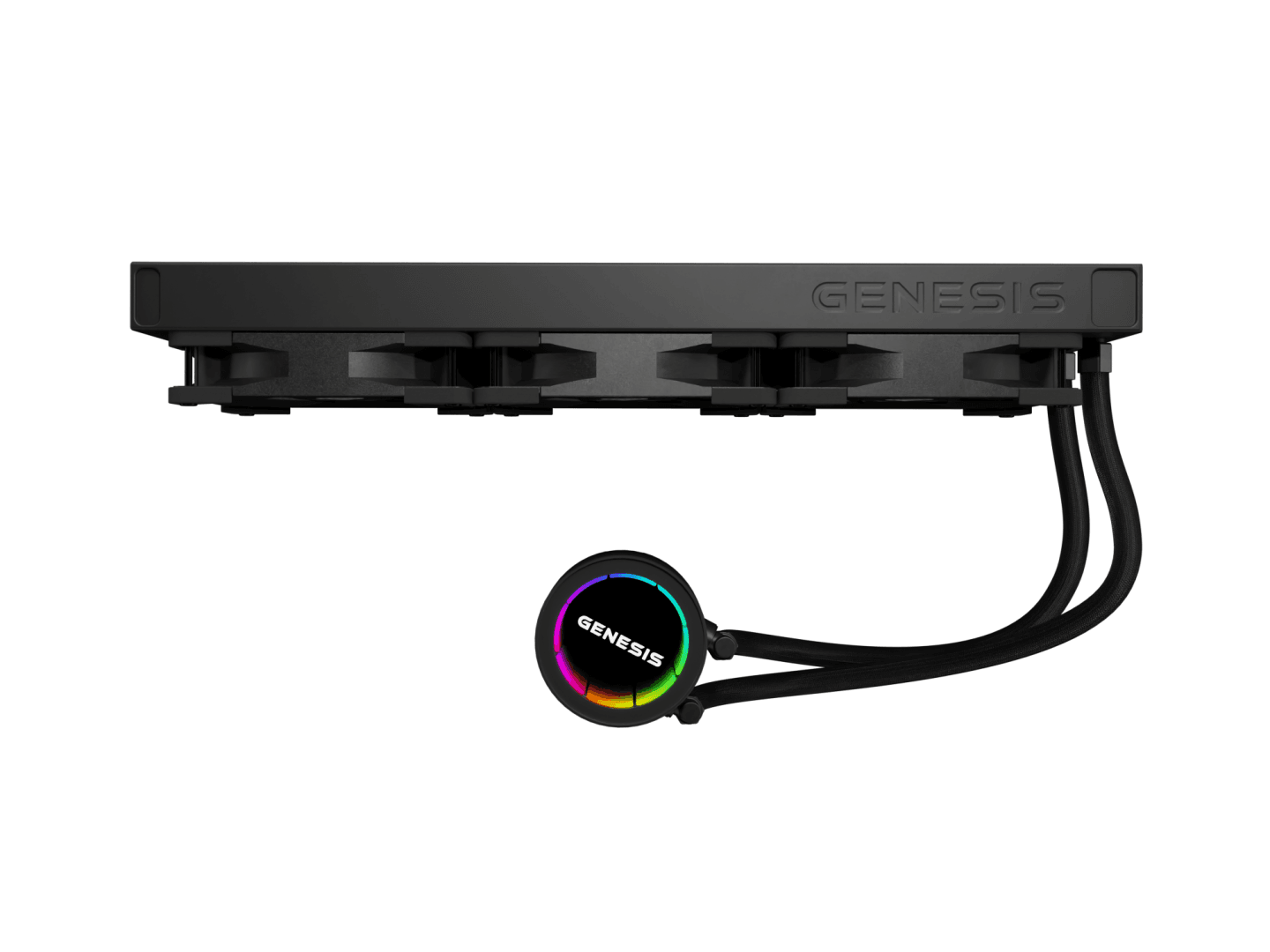 Cooler Procesor GENESIS HYDRIA 360 NEGRU, dimensiune radiator 397x120x27mm, 3 ventilatoare ARGB, Viteza ventilatoare: 500-1550 RPM, Airflow ventilatoare: 80 CFM, Suport AMD: AM4/AM5, suport INTEL: LGA 1151/1156/1150/1200/1700/1851