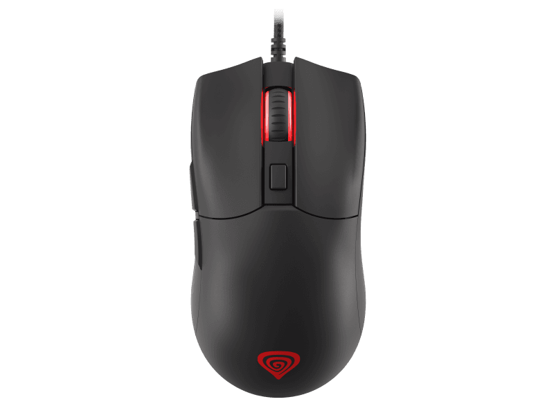 Mouse gaming cu fir Genesis Krypton 750, senzor optic Pixart PAW3333, interfata USB, rezolutie maxima 8000 DPI, numar butoane programabile 6, iluminare RGB, switch mecanic Huano, alb