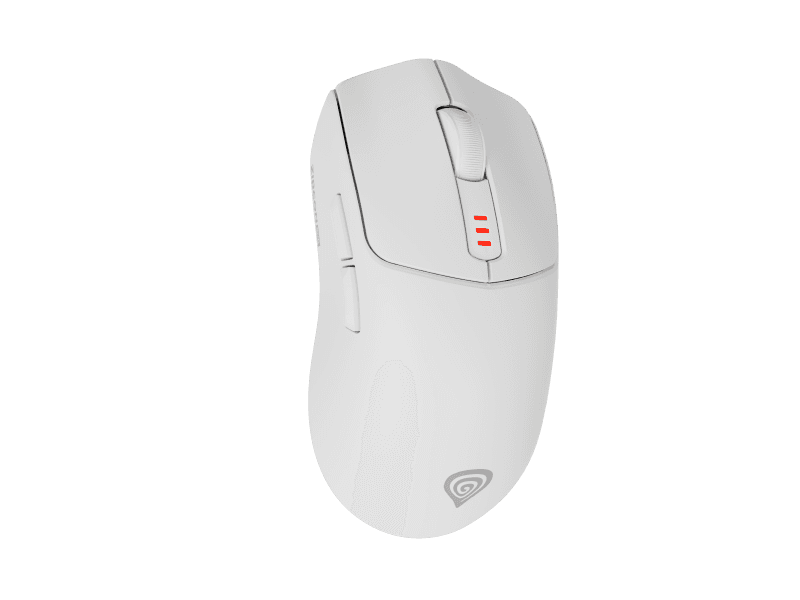 GENESIS Zircon 500. Form factor: Right-hand. Movement detection technology: Optical, Device interface: RF Wireless + Bluetooth + USB  Type-C, Movement resolution: 10000 DPI, Frame rate: 4600 fps, Buttons type: Pressed buttons, Buttons quantity: 6, Scroll type: Wheel, Acceleration (max): 20 G. Power