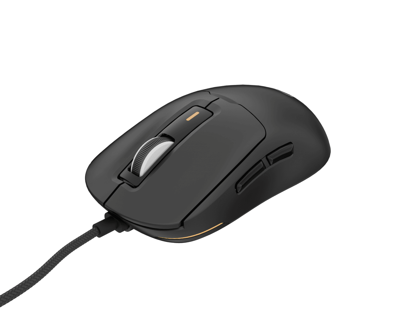 Mouse gaming cu fir Genesis Krypton 660, interfata USB, 12000 DPI, 6 butoane, iluminare RGB, negru