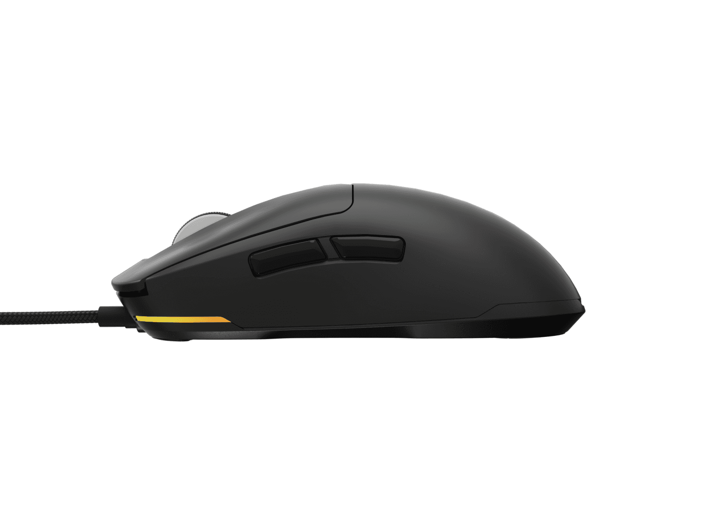 Mouse gaming cu fir Genesis Krypton 660, interfata USB, 12000 DPI, 6 butoane, iluminare RGB, negru