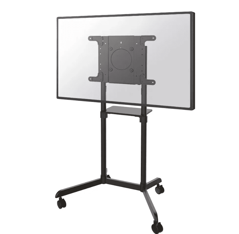 Stand mobil de podea, Neomounts by Newstar NS-M1250BLACK, 37"-70", VESA max. 600x400, suporta pana la 70kg, inclinatie 5°, rotatie 90°, negru