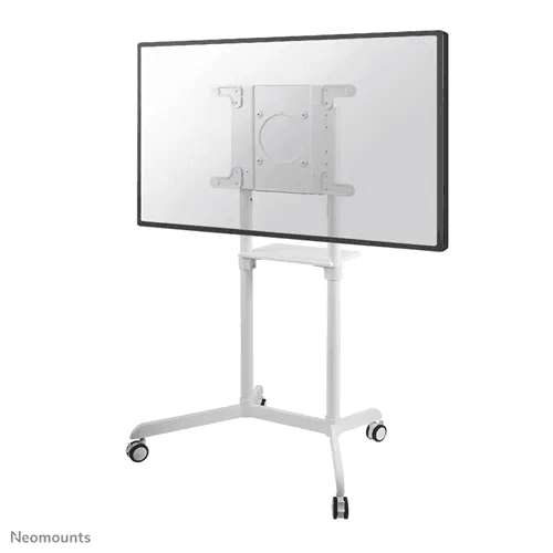 Stand mobil de podea, Neomounts by Newstar NS-M1250WHITE, 37"-70", VESA max. 600x400, suporta pana la 70kg, inclinatie 5°, rotatie 90°, alb