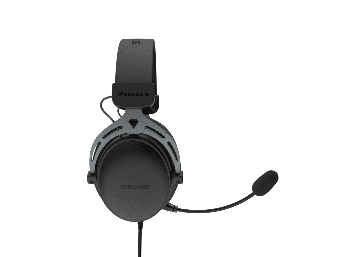Casti gaming cu fir Genesis Toron 531, microfon detasabil, frecventa raspuns 20 - 20.000 Hz, sensibilitate -42dB, conectivitate Jack 3.5 mm, negru