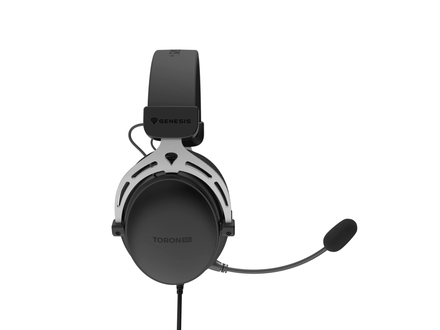 Casti gaming cu fir Genesis Toron 531, microfon detasabil, frecventa raspuns 20 - 20.000 Hz, sensibilitate -42dB, conectivitate Jack 3.5 mm, negru
