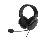 Casti gaming cu fir Genesis Toron 301, sunet stereo, microfon, impendanta 32 Ohm, frecventa raspuns 20 - 20.000 Hz, lungime cablu 100cm, frecventa raspuns microfon 10 Hz - 10000 KHz, sensibilitate -38dB, impendanta microfon 2200 Ohm,  conectivitate 3x Jack 3.5 mm, negru