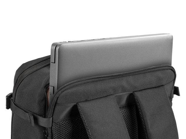 Rucsac laptop Natec Camel Lite, compatibilitate dimensiune laptop 15.6", 3 compartimente, capacitate 19L, material Polyester 600D, negru