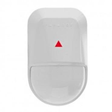 Detector de miscare PIR Paradox NV5+SUPORT, 12x12m, unghi 90 grade, senzor dual, lentila hibrida cilindrica/sferica, suport orientabil SB100 inclus, numai pentru interior