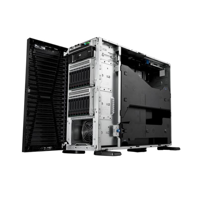 HPE ProLiant ML110 Gen11 4510 2.4GHz 12c 1P 32GB-R 4LFF 2x4TB HDD 2x1000W PS EU Server