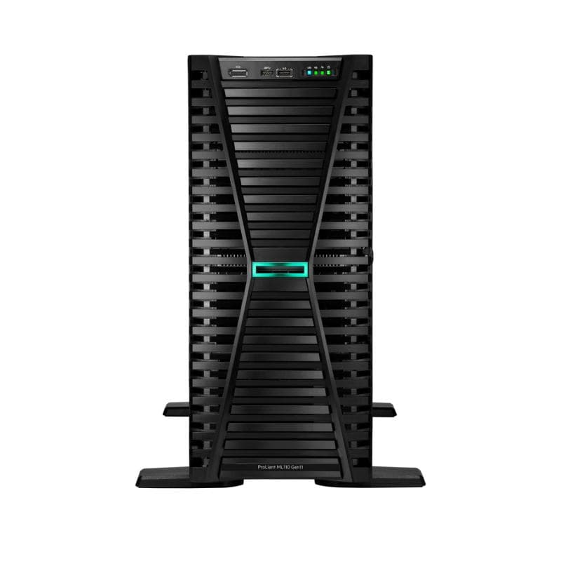 HPE ProLiant ML110 Gen11 4510 2.4GHz 12c 1P 32GB-R 4LFF 2x4TB HDD 2x1000W PS EU Server