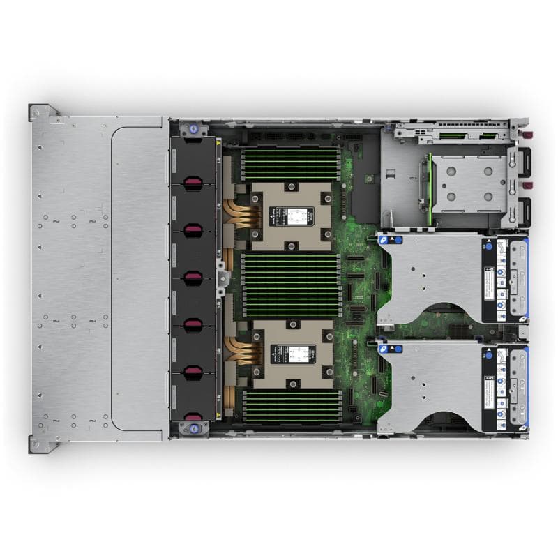 HPE ProLiant DL385 Gen11 9115 3.2GHz 16c 1P 2x32GB-R 8SFF MR408i-o 2x480GB SSD 2x1000W PS EU Server