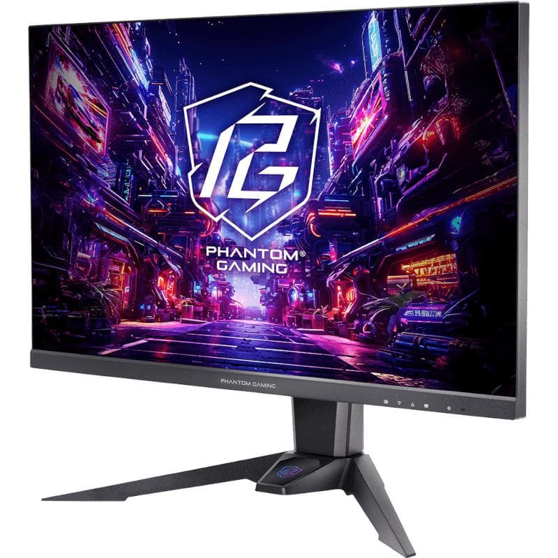 Monitor Gaming Asrock PG27QFT2A, diagonala: 27", Aspect: 16:9, anti-glare, Rezolutie: 2560 x 1440, Refresh rate: 180Hz, Luminozitate: 400 cd/m2, Contrast: 1000:1, unghi vizualizare: 178°(H) / 178°(V), culori: 1.07B, Timp raspuns: 1ms, Flicker free, Difuzoare integrate: 2 x 2W, interfata: 1 x Display