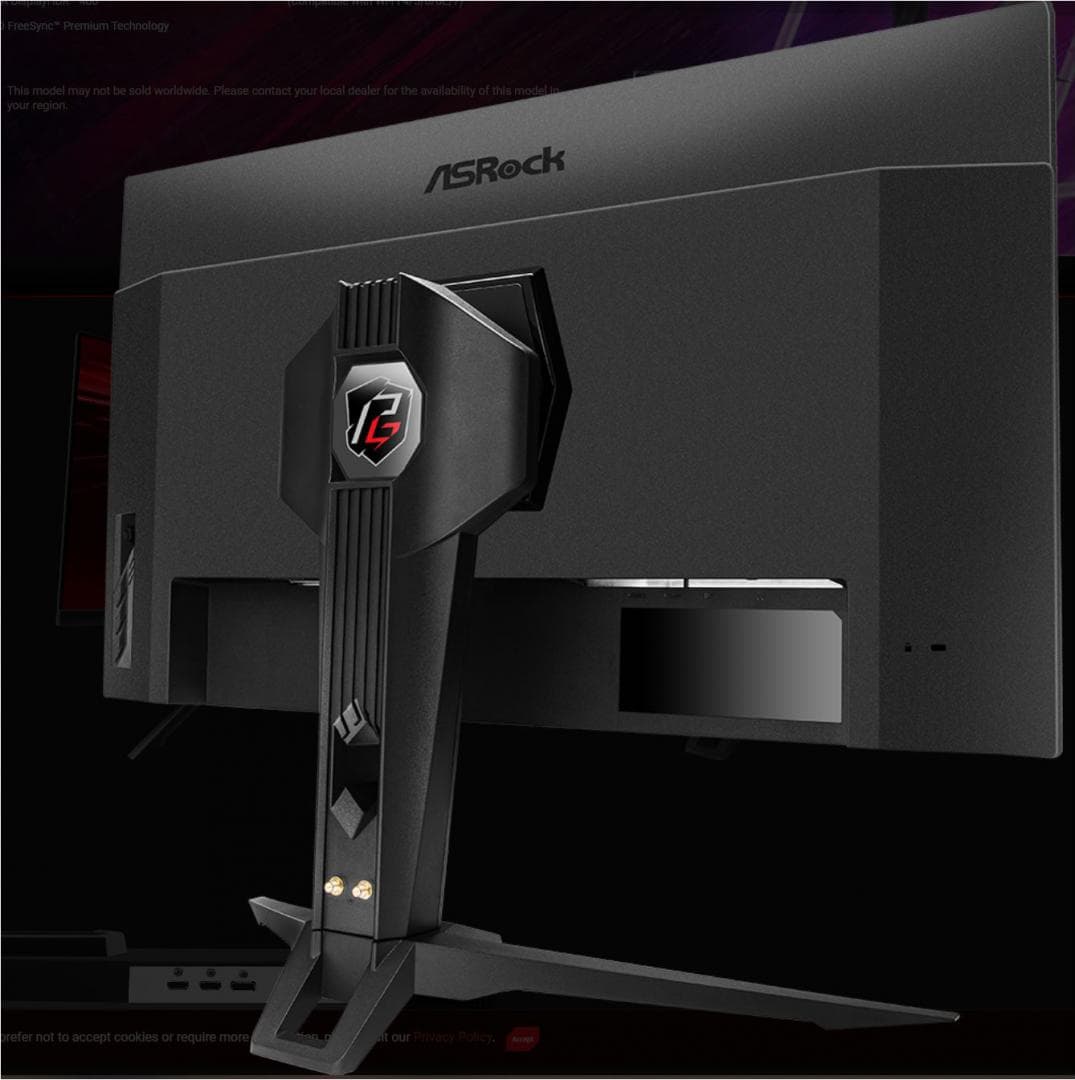 Monitor Gaming Asrock PG32QF2B, diagonala: 31.5", Aspect: 16:9, anti-glare, Rezolutie: 2560 x 1440, Refresh rate: 165Hz, Luminozitate: 550 cd/m2, Contrast: 3000:1, unghi vizualizare: 178°(H) / 178°(V), culori: 16.7M, Timp raspuns: 1ms, Flicker free, Difuzoare integrate: 2 x 2W, interfata: 1 x