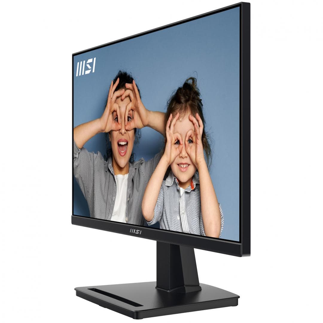 Monitor MSI 21.5" PRO MP225, Diagonal (inch): 21.5, Diagonal (cm): 54.5, Aspect ratio: 16:9, Panel: IPS, Resolution: 1920x1080, Refresh Rate: 100Hz, Response time GtG: 4ms, Response time MPRT: 1ms, Brightness (max): 250 cd/㎡, Contrast (static) : 1300:1, Viewing angle: 178°/178°
