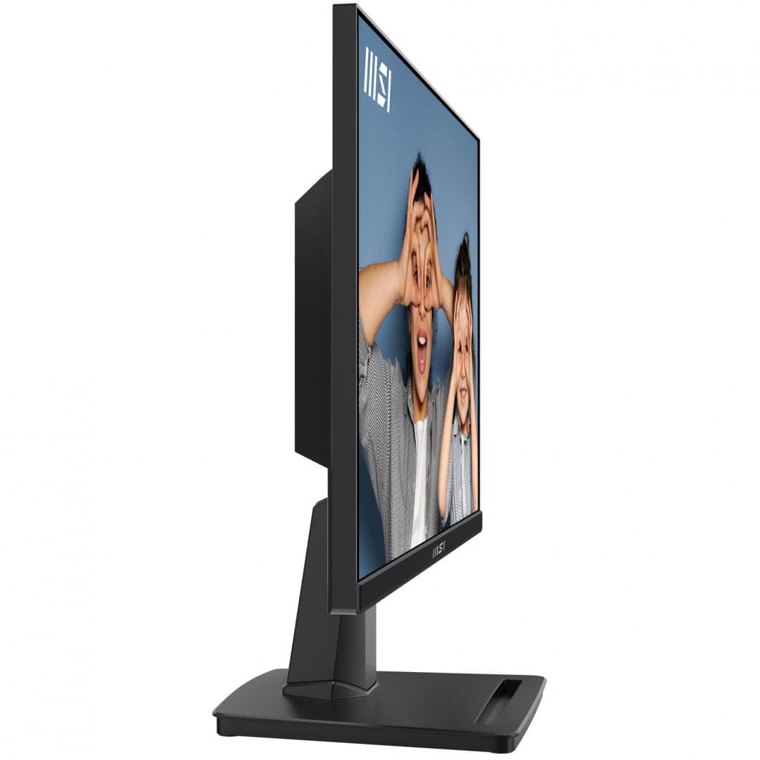 Monitor MSI 21.5" PRO MP225, Diagonal (inch): 21.5, Diagonal (cm): 54.5, Aspect ratio: 16:9, Panel: IPS, Resolution: 1920x1080, Refresh Rate: 100Hz, Response time GtG: 4ms, Response time MPRT: 1ms, Brightness (max): 250 cd/㎡, Contrast (static) : 1300:1, Viewing angle: 178°/178°