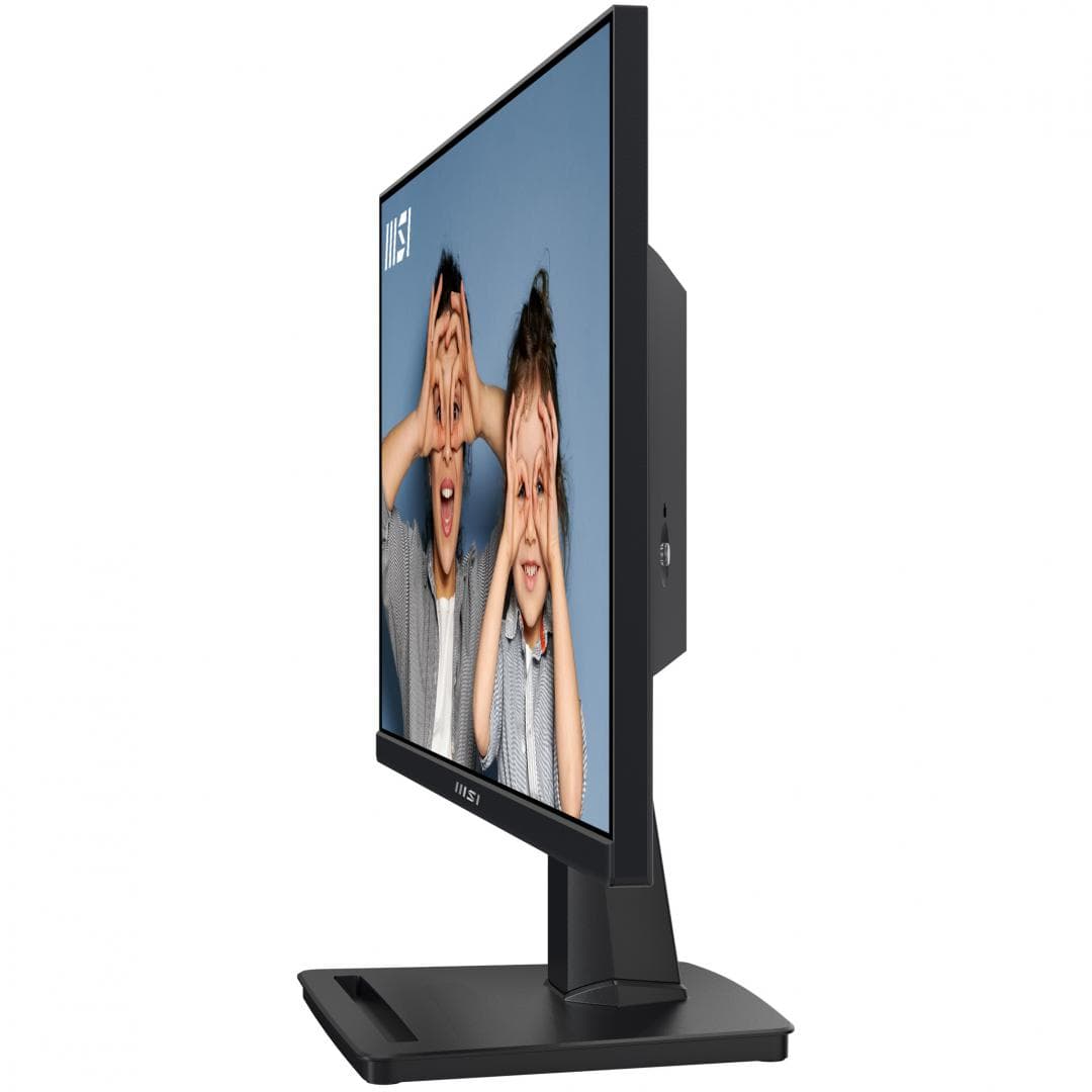 Monitor MSI 21.5" PRO MP225, Diagonal (inch): 21.5, Diagonal (cm): 54.5, Aspect ratio: 16:9, Panel: IPS, Resolution: 1920x1080, Refresh Rate: 100Hz, Response time GtG: 4ms, Response time MPRT: 1ms, Brightness (max): 250 cd/㎡, Contrast (static) : 1300:1, Viewing angle: 178°/178°