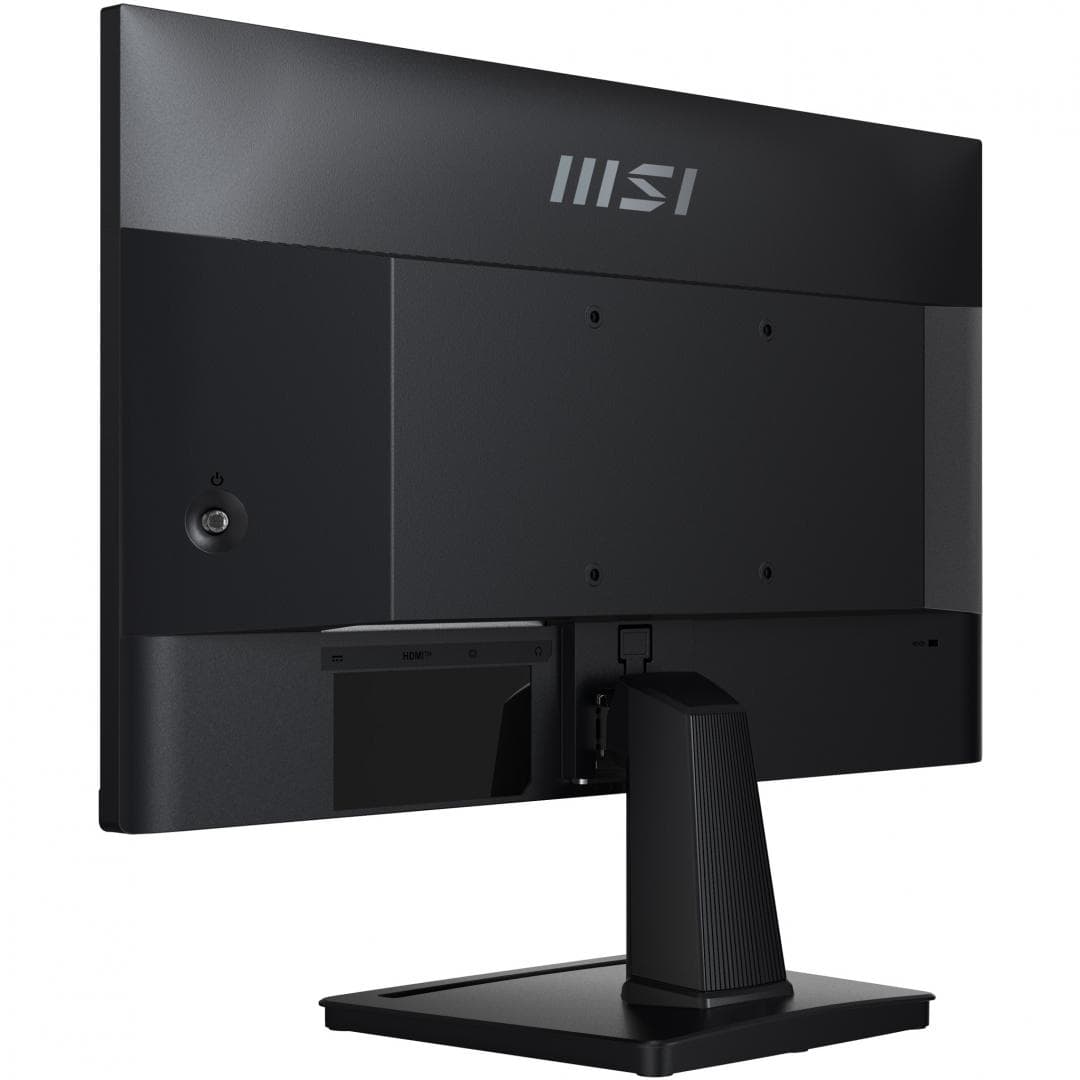 Monitor MSI 21.5" PRO MP225, Diagonal (inch): 21.5, Diagonal (cm): 54.5, Aspect ratio: 16:9, Panel: IPS, Resolution: 1920x1080, Refresh Rate: 100Hz, Response time GtG: 4ms, Response time MPRT: 1ms, Brightness (max): 250 cd/㎡, Contrast (static) : 1300:1, Viewing angle: 178°/178°